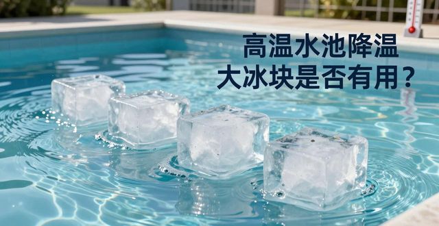 台州高温水池降温大冰块，到底管不管用？